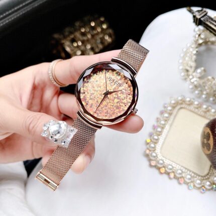 Đồng hồ nữ Julius JA-1189 dây thép