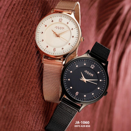 Đồng hồ nữ Julius JA-1060 dây thép