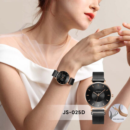 Đồng hồ nữ Julius Star JS-025 dây thép nam châm