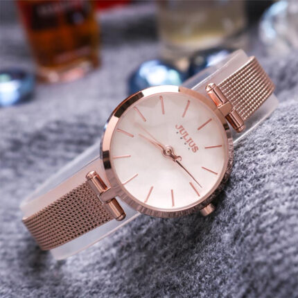 Đồng hồ nữ Julius JA-1225 dây thép