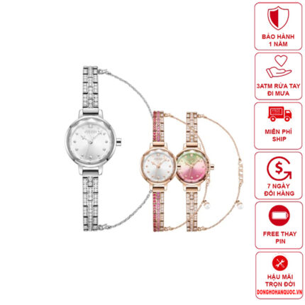Đồng hồ nữ Julius Star JS-035 dạng lắc tay