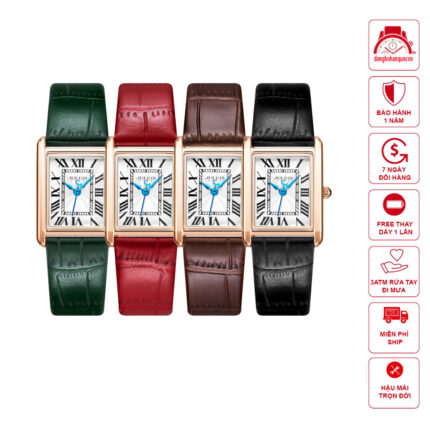 Đồng hồ nữ Julius JA-1333 dây da
